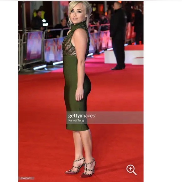 Valentino Garavani Lacquered Rockstud Leather Maroon/Red & Blue Pumps 36EU/6 US - Picture 14 of 16